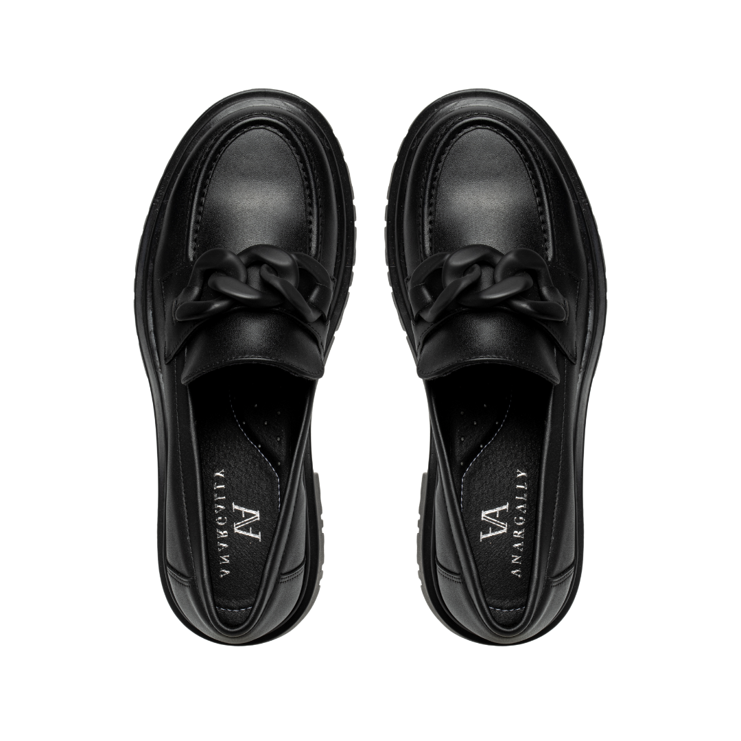 MOCASÍN MEDUSA NEGRO